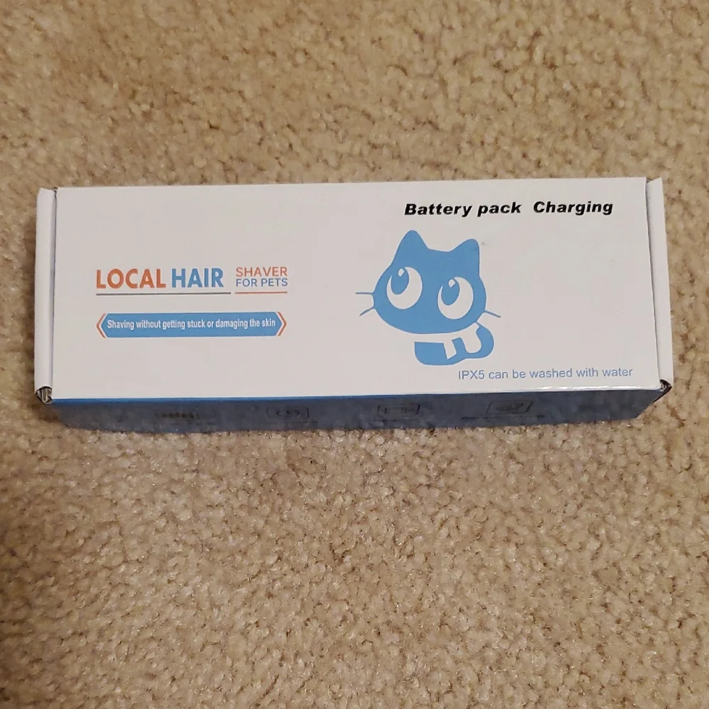 Local Hair Shaver for Pets – Rechargeable Grooming Trimmer (Brand New)